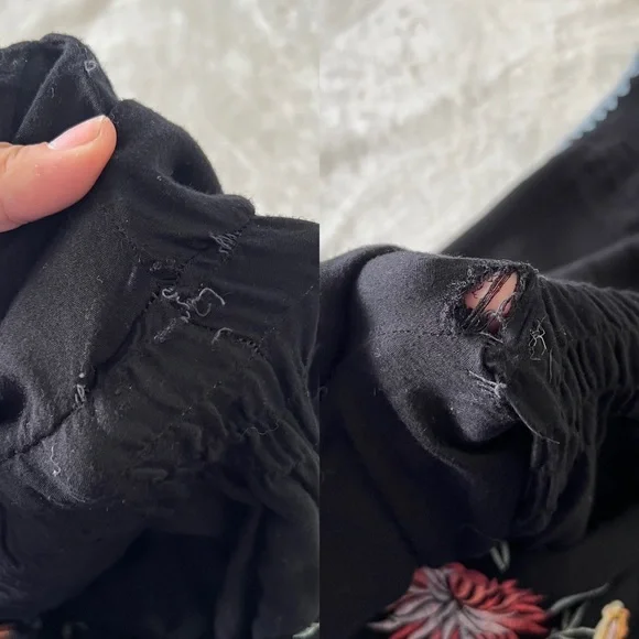 Johnny Was Pete and Greta Oversized Sleeveless Floral Embroidered Midi Dress - Picture 7 of 11